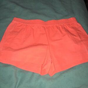 J Crew orange shorts